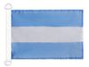 AZ FLAG Bootvlag Civiele vlag van Argentinië 45x30 cm Plastic Ringen
