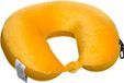 5Five Coussin de voyage en velours - moutarde - avec clip de suspension - polyester - coussin de voyage pour la route - enfants et adultes