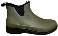 Green Comfort Halfhoge rubberlaarzen voor dames, waterdicht, korte rubberlaarzen, voor outdoor en tuin, sage, 38 EU