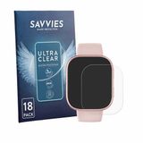 Savvies Screenprotector voor Mingtawn Smartwatch 1.83" - Folie Beschermfolie transparant 18 Stuks
