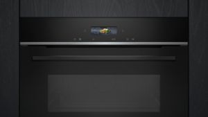 Siemens iQ700 CE732GXB1 - Inbouw magnetron met grill - Zwart