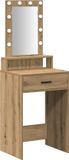 vidaXL Kaptafel - Bruin - 50 x 41 x 140 cm - Bewerkt hout