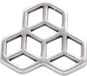 Creativ company Sieradenhanger 30 Mm Rond Zilver