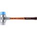 Halder SIMPLEX-beschermhamer, TPE-soft/TPE-mid; met aluminium behuizing en hoogwaardige houten steel | D=50 mm | 3113.050