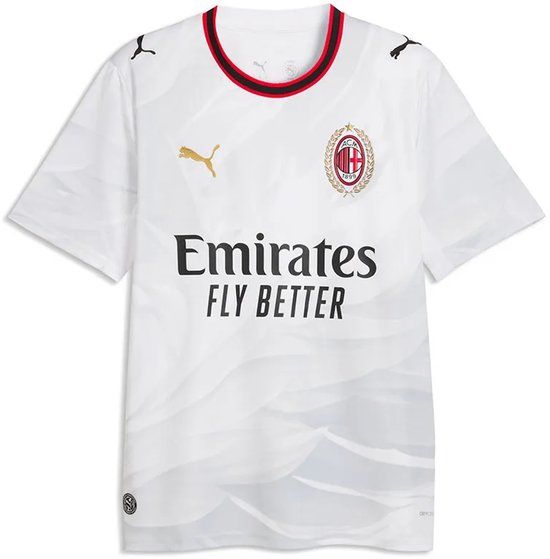 Puma AC Milan 26/27 Replica Weg T-shirt Met Korte Mouwen Wit L Man