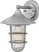 Hinkley LED Wand Buitenlamp Marina | 1X E27 Max 100W | IP44 | Dimbaar | Silver