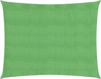 vidaXL Zonnezeil 160 g/m² 3x4,5 m HDPE Lichtgroen