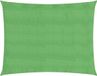 vidaXL Zonnezeil 160 g/m² 3x4,5 m HDPE Lichtgroen