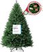 COMHOMA Bol Kunstkerstboom 195CM-TESTSIEGER- Easy-Fold-System, Lebensecht & Weelderig - met DIY-kaarten & lint, Stabiele metalen standaard, Groen
