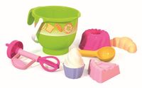 Rappa Androni Baking Sand Set With Hand Whisk - Meerkleurig