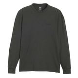 Levi's Ls Authentic Tee T-shirt voor heren, Mineraal zwarte mouwen, M