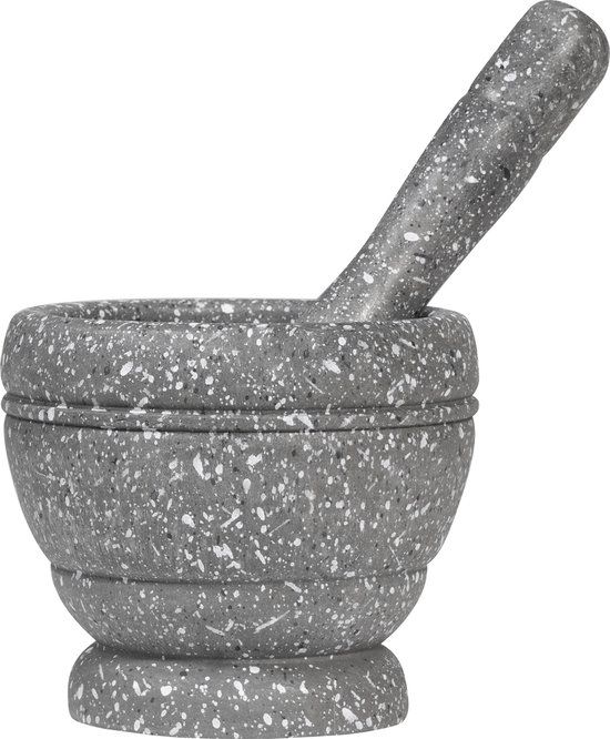 Krumble Vijzel met stamper - Kunststof - Diameter 10 cm