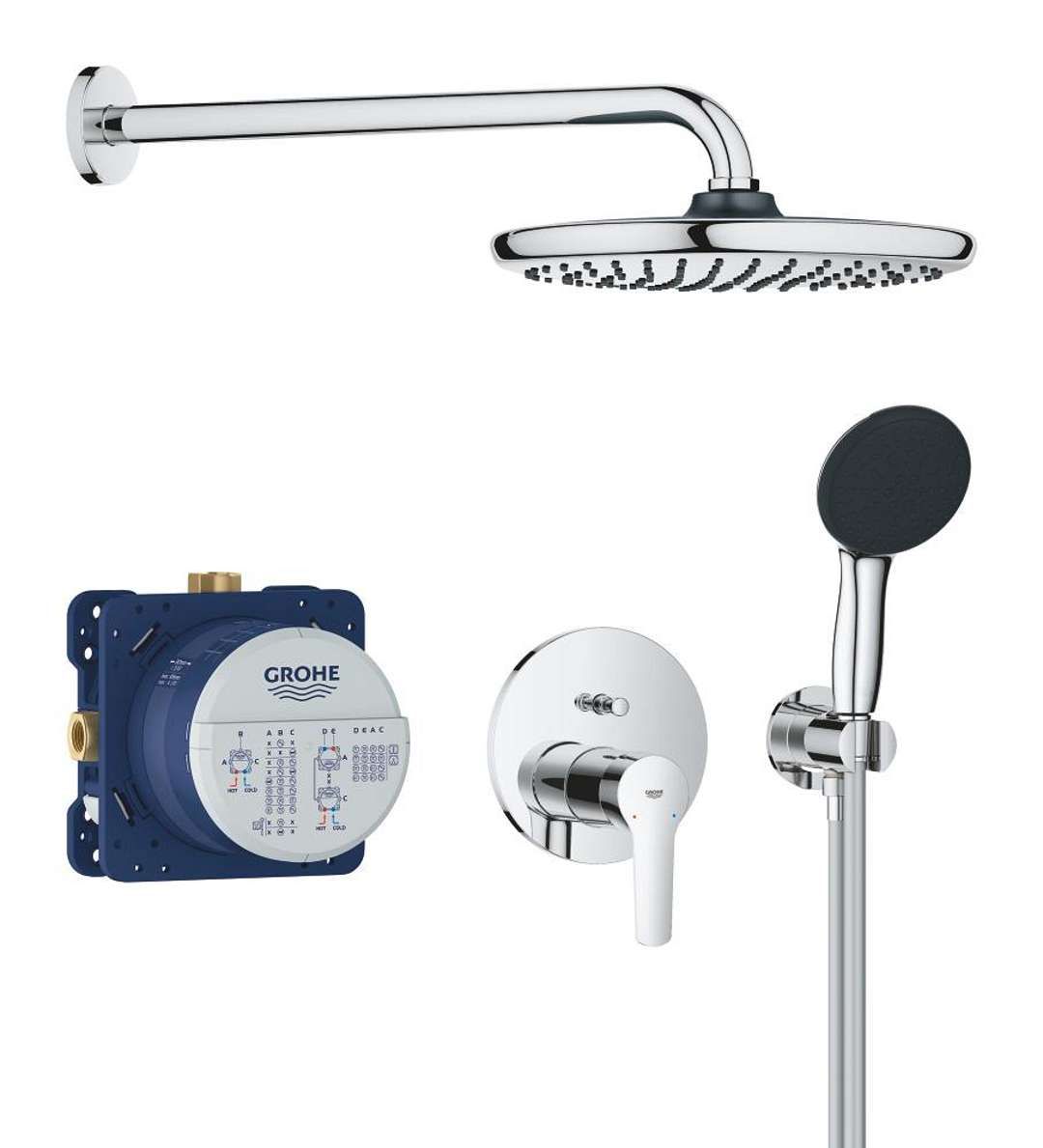 Grohe QuickFix Start - Inbouw doucheset - 25 cm - 2 jets - Chroom