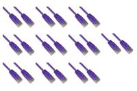 LINK LK6U010VIS10 – netwerkkabel categorie 6 onafgeschermd utp kleur violet halogeenvrij mt 1 slim verpakking van 10 stuks