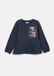 s.Oliver Lichtgewicht sweatshirt in A-lijn met glitterprint