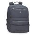 Pepe Jeans Corin Rugzak voor laptop, 39,6 cm (15,6 inch), grijs, 29 x 40 x 14 cm, polyester en PU, 18,48 l, Grijs, Eén maat, laptop rugzak