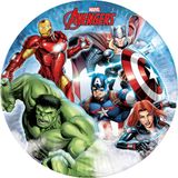 Procos Vegaoo - 8 Kartonnen borden FSC Avengers Mighty 23 cm