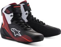 Alpinestars Faster-4 Zwart/Rood/Wit Motorschoenen