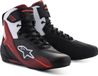 Alpinestars Faster-4 Zwart/Rood/Wit Motorschoenen
