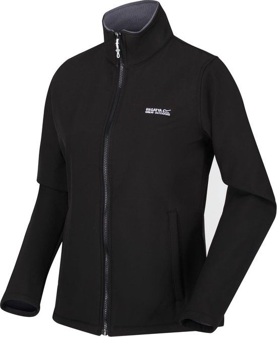 Regatta Connie V Softshell Outdoorjas Dames - Zwart - Maat 46