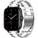 Strap-it Amazfit Bracelet acier Amazfit GTS 2 (argent/blanc)