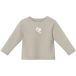 s.Oliver T-shirt unisexe à manches longues imprimé devant et boutons-pression bébé