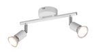 Reality Spot Paris 2xGU10 Metaal Mat Wit
