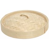 Shao Mai Bamboe Stoommandje Deksel 25,4 cm