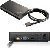 Lenovo 03X6296 laptop dock & poortreplicator Bedraad OneLink+ Zwart