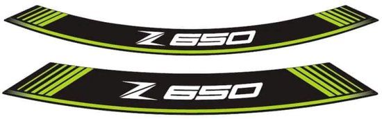 Puig Special Kawasaki Z650 Velgstrip Groen