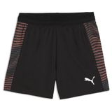 PUMA Trainingsshorts Individualfinal - Zwart/grijs/gloeiend Rood Kids, maat 152 cm