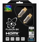 Fusion8K WONSUN HDMI 2.1-kabel ondersteunt 8K @60Hz en 4K @120Hz, compatibel met alle tv's, BluRay, Xbox Series X, PS5 (3 voet)