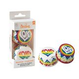Decora, 0339858 Rainbow Love vormpjes 50 x 32 mm