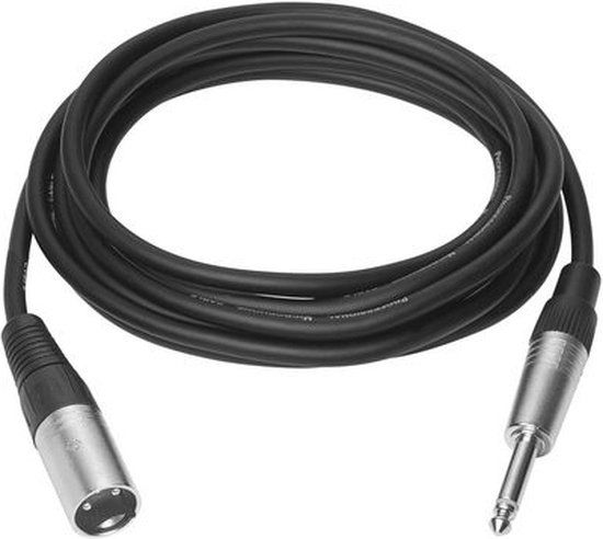 VivoLink PROAUDXLRJACK1 audio kabel 1 m XLR 6.35mm Zwart