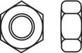 TOOLCRAFT 888115 Écrous hexagonaux M2.5 DIN 934 INOX A2 10 pièce(s)