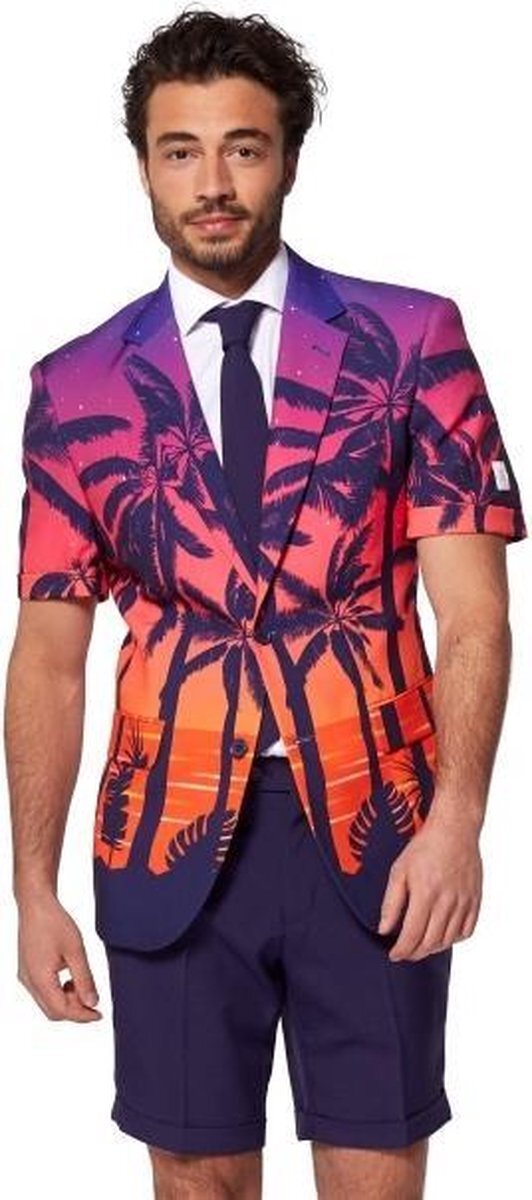 OppoSuits Verkleedpak Zomer Suave Sunset Heren Polyester Mt 46