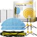 Tesvor Kit d'accessoires, ensemble de pièces de rechange pour aspirateur S7 Pro (2 tampons, 4 brosses latérales, 2 filtres, 1 brosse principale)