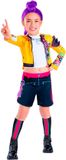 Rubies K-Pop Huntrix Rumi Kostuum Kinderen Unisex Geel/Zwart/Roze Maat 146/152
