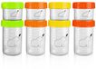Omgoods Boîtes de conservation pour aliments pour bébé 8 pièces - Pots en verre 100 ml/220 ml