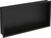 Plieger Inbox Inbouwnis - Met Flens - RVS - 60 x 30 x 7.5 cm - Matzwart