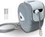 Haspel voor perslucht met ¼ inch snelkoppeling - Automatische haspel met slangstop - Wandhouder - 30 m