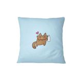 Bona Basics Decoratieve kussenhoes Lichtblauw 45x45 cm