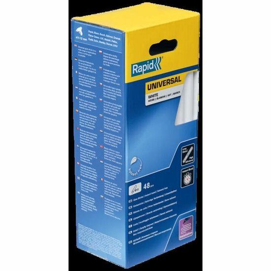 Rapid 12 x 190 mm lijmsticks Universal Wit