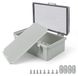 Solidchoice - Boîte de jonction extérieure étanche 260 x 160 x 100 mm, IP66