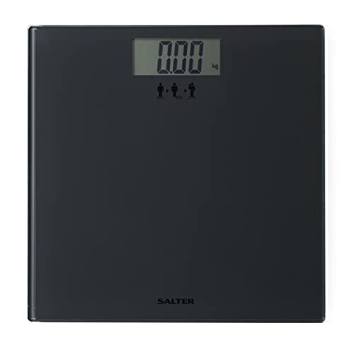 Salter SA00300 GGFEU16 Add & Weigh Bathroom Scale, Digital Scales For Babies, Pets, Luggage, Large Platform, Easy To Read LCD Display, Carpet Feet For Accurate Measurements, Maximum Capacity 180 kg