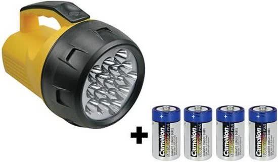 Perel Zaklamp met 16 krachtige LEDs