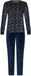 Pastunette - Moonlite - Pyjama - Velours - Polaire - Bleu foncé - Taille 42