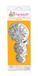 Framboiselle FRA8805 uitsteekvormen, 3 bloemen, kunststof, wit, 21 x 9,5 x 7,5 cm