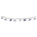Viscio Trading 164998 ketting 30 sneeuwvlokken, kunststof, wit, 3 x 2 x 0,1 cm