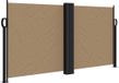 vidaXL Windscherm uittrekbaar 120x1200 cm taupe
